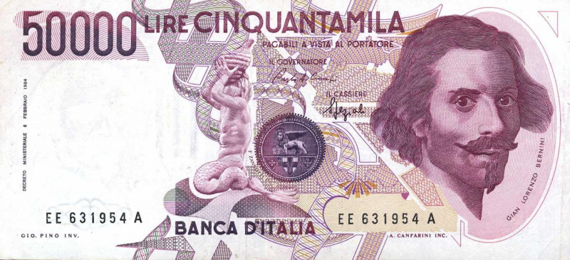 WAHRCARTAMONETA - BANCA d'ITALIA - Repubblica Italiana (monetazione in lire) (19...