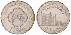 WAHRVARIE - Gettoni Torino 1972, salone dell'auto, da lire 2000
 

qFDC