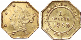 WAHRFALSI (da studio, moderni, ecc.) - Falsi (da studio, moderni, ecc.) - Dollaro 1853 (AU g. 1,1)
 

SPL
