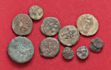 WAHRLOTTI - Greche Iberia, Ebusus, lotto di 10 monete, per lo studioso
 

B