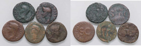 WAHRLOTTI - Imperiali Lotto di 5 monete
 

med. MB