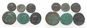 WAHRLOTTI - Imperiali Nerone, Gallieno, Galerio, Costantino I, Valente, Giuliano II, lotto di 6 monete
 

MB÷BB+