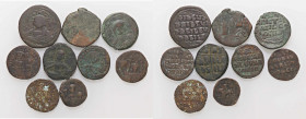 WAHRLOTTI - Bizantine Lotto di 9 monete
 

med. MB