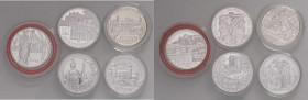WAHRLOTTI - Estere AUSTRIA - 10 euro 2004-2005 (2)-2006 (2), lotto di 5 monete diverse
 

FS