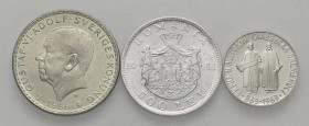 WAHRLOTTI - Estere BULGARIA - 2 leva 1963 (FS), Romania 500 lei 1944, Svezia 5 corone 1966 Lotto di 3 monete
Lotto di 3 monete

FDC