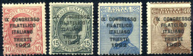 WAHRAREA ITALIANA - ITALIA REGNO 1922 Congresso Filatelico di TRIESTE - (123/26) - Cat. 4000 €
 

NN