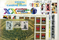 WAHRAREA ITALIANA - SAN MARINO 1960 - 2001 Lotto di 33 foglietti del periodo, ad eccezione del: 34, 47, 49, 59, 61, 66/70 e 72 - Cat. oltre 350 € Fogl...