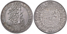 AUSTRIA Leopoldo I (1657-1705) Tallero 1699 Hall - KM 1303.5 AG (g 28,82)
qFDC