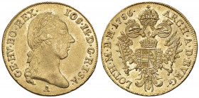 AUSTRIA Giuseppe II (1765-1790) Ducato 1786 A Vienna - Friedberg 439 AU (g 3,48)
SPL/SPL+