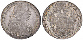 AUSTRIA Giuseppe II (1765-1790) Tallero 1776 F VC-S - KM 2074.2 AG (g 28,08) Stupenda patina iridescente.
FDC