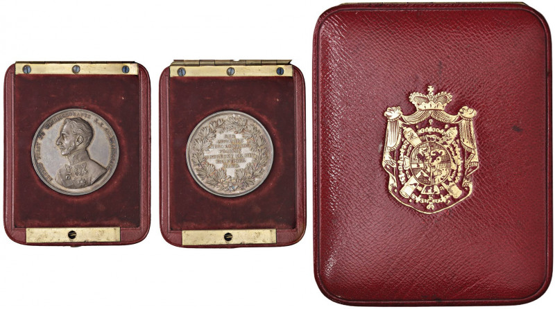 AUSTRIA Francesco Giuseppe (1848-1916) Medaglia 1848 per la soppressione della r...