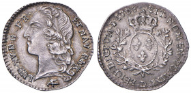 FRANCIA Luigi XV (1715-1774) Un decimo di Ecu 1768 D - KM 511.6 AG (g 2,94)
qFDC