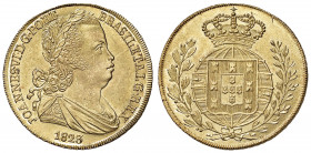 PORTOGALLO Joao VI (1822-1826) 6400 Reis 1823 - KM 364 AU (g 14,34)
FDC