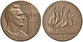MEDAGLIE FASCISTE Rodolfo Graziani (1882-1955) Medaglia commemorativa 1931 - BR (g 120,00 - Ø 68 mm) RRRR Medaglia estremamente rara.
qFDC-FDC