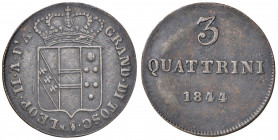 FIRENZE Leopoldo II (1824-1859) 3 Quattrini 1844 - MIR manca; Gig. 87 CU (g 2,13) RRRRR
qSPL