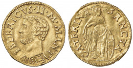 MANTOVA Federico II Gonzaga (1519-1540) Ducato - MIR 445 AU (g 3,40) RRR Graffietti.
BB-SPL