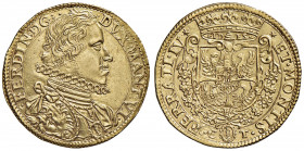 MANTOVA Ferdinando Gonzaga (1612-1626) Quadrupla - MIR 580 AU (g 13,07) RR Stupendo esemplare particolarmente ben coniato.
qFDC