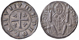 MILANO Prima repubblica (1250-1310) Ambrosino trifogli negli angoli - MIR 67 AG (g 2,89) Splendida patina iridescente.
SPL-FDC