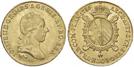 MILANO Giuseppe II (1780-1790) Sovrana 1786 - MIR 455/1 AU (g 11,10)
SPL/qFDC