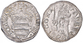 Paolo IV (1555-1559) Ancona - Giulio - Munt. 43 AG (g 3,22)
qFDC