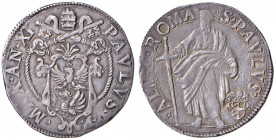 Paolo V (1605-1621) Giulio Anno XI - Munt. 100 AG (g 3,15) R
SPL