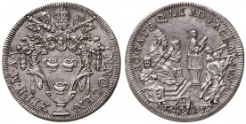 Innocenzo XII (1691-1700) Testone 1695 Anno V - Munt. 49 AG (g 9,17) R Probabile foro otturato.
SPL+