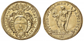 Clemente XI (1700-1721) Scudo d’oro Anno XVIII - Munt. 25 AU (g 3,33) R Conservazione eccezionale!
FDC