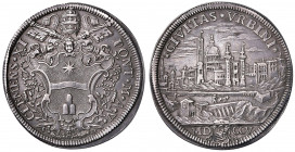 Clemente XI (1700-1721) Mezza piastra 1705 Anno V - Munt. 52 AG (g 15,98) RRR
qSPL