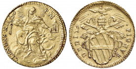 Clemente XII (1730-1740) Zecchino - Munt. 6 AU (g 3,41) R Questo lotto è già in possesso del certificato di esportazione rilasciato dal Ministero dell...