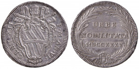 Clemente XII (1730-1740) Testone 1735 Anno IV - Munt. 57 AG (g 8,35)
SPL
