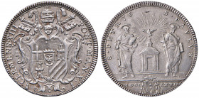 Clemente XIII (1758-1769) Testone 1767 Anno X - Munt. 14 a AG (g 7,92) RR
SPL+