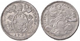 Pio VI (1774-1779) Quinto di scudo 1790 Anno XVI - Munt. 46a AG (g 5,30)
qFDC