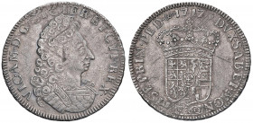 Vittorio Amedeo II (1713-1718) 3 Lire 1717 - MIR 881a AG (g 18,04) RR Graffi e difetti.
BB