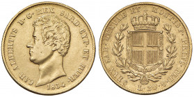 Carlo Alberto (1831-1849) 20 Lire 1834 s.s.z. - Nomisma 646 AU RR
qBB
