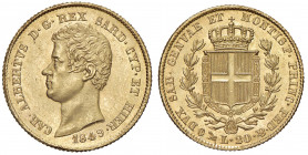 Carlo Alberto (1831-1849) 20 Lire 1849 G - Nomisma 665 AU
FDC