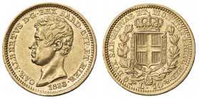 Carlo Alberto (1831-1849) 10 Lire 1833 T - Nomisma 668 AU RR
qSPL