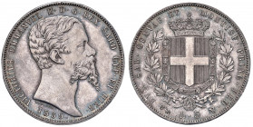 Vittorio Emanuele II (1849-1861) 5 Lire 1859 G - Nomisma 788 AG R Insignificante segnetto, ma stupendo esemplare.
FDC