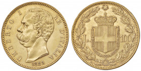 Umberto I (1878-1900) 100 Lire 1883 - Nomisma 972 AU R
qSPL