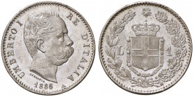Umberto I (1878-1900) Lira 1886 - Nomisma 1006 AG
FDC