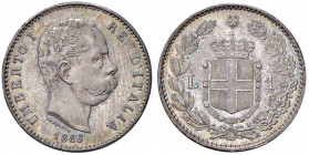 Umberto I (1878-1900) Lira 1886 - Nomisma 1006 AG Bellissima patina.
FDC