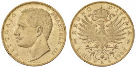 Vittorio Emanuele III (1900-1946) 100 Lire 1905 - Nomisma 1046 AU RR Minimi segnetti da contatto ma di notevole conservazione.
qFDC