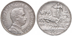 Vittorio Emanuele III (1900-1946) 2 Lire 1911 - Nomisma 1160 AG RR Minimi segnetti da contatto.
qFDC/FDC