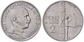 Vittorio Emanuele III (1900-1946) 2 Lire 1928 - Nomisma 1172 NI RRR Tiratura di soli 50 esemplari. Minimi graffietti.
qFDC/FDC