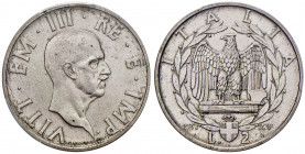 Vittorio Emanuele III (1900-1946) 2 Lire 1937 - Nomisma 1181 NI RRR In slab PCGS MS 63 numero 41453588. Tiratura di soli 50 esemplari. In regime ordin...