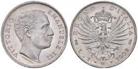 Vittorio Emanuele III (1900-1946) Lira 1902 - Nomisma 1194 AG Bellissimo esemplare.
FDC