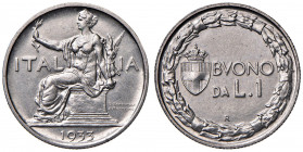 Vittorio Emanuele III (1900-1946) Lira 1933 - Nomisma 1216 NI RRR Tiratura di 50 esemplari.
FDC