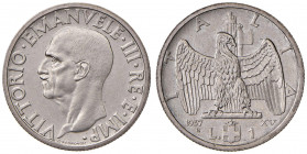 Vittorio Emanuele III (1900-1946) Lira 1937 Anno XV - Nomisma 1220 NI RRR Tiratura di soli 50 esemplari.
FDC