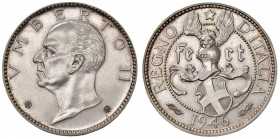 Umberto II (1946) Medaglia 1946 - Luppino MED15 AG RR
FDC