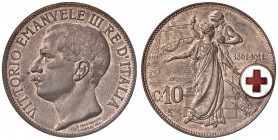 MONETE / MEDAGLIE DELLA CROCE ROSSA - Medaglia (10 Centesimi) 1911 - Nomisma 1471 CU (g 9,90)
FDC