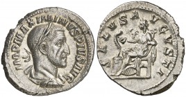 (235-236 d.C.). Maximino I. Denario. (Spink 8316) (S. 85a) (RIC. 14). 3,71 g. Bella. EBC+/EBC.